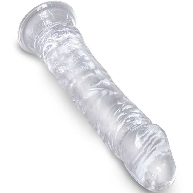 Dildo Realistico Trasparente King Cock Clear — 19,7 cm