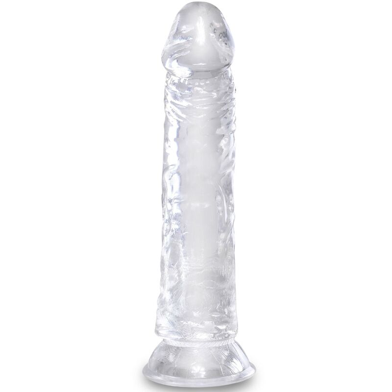 Dildo Realistico Trasparente King Cock Clear — 19,7 cm