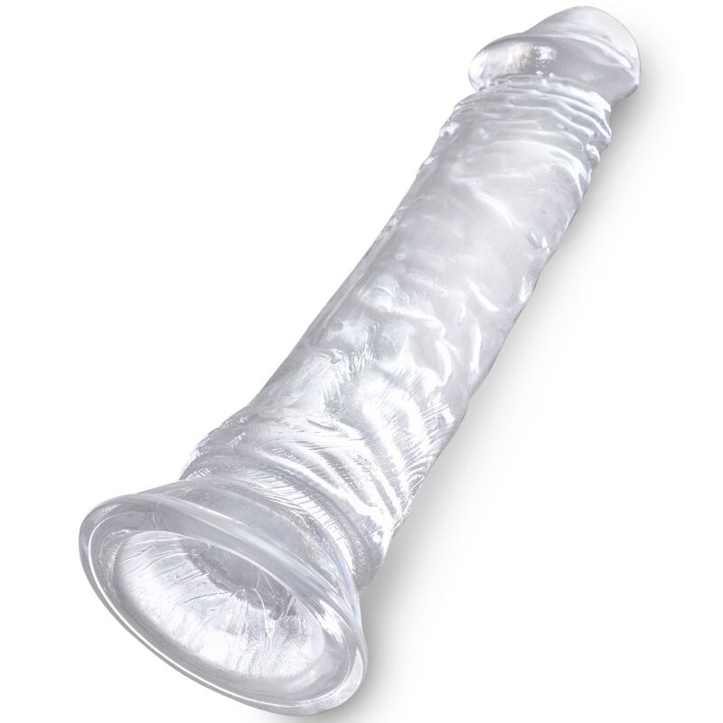 Dildo Realistico Trasparente King Cock Clear — 19,7 cm