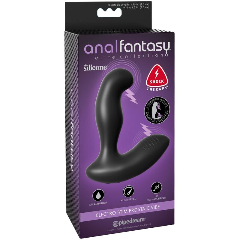 Massaggiatore Prostatico con Elettrostimolazione Anal Fantasy Elite