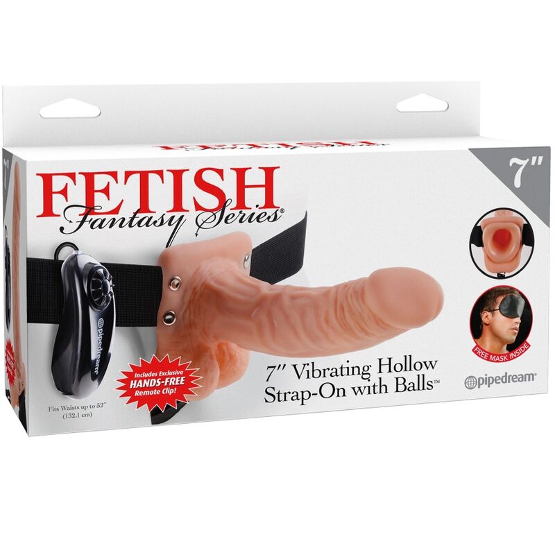 Imbracatura con Dildo Realistico Fetish Fantasy Series — 17,8 cm