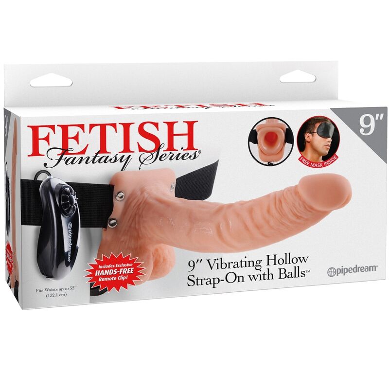 Guaina Fallica Realistca con Telecomando Fetish Fantasy — 23 cm