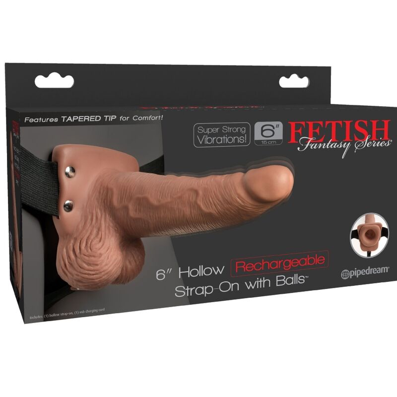 Imbracatura Strapless Vibrante Fetish Fantasy — Dildo 15 cm