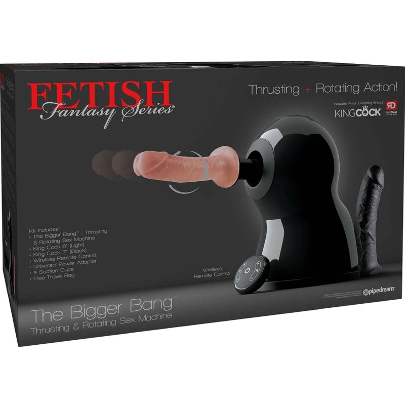 Macchina del Sesso Rotante e a Spinta Fetish Fantasy Bigger Bang