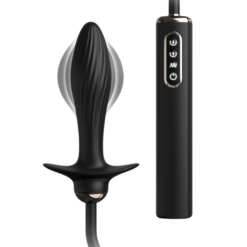 Vibratore Anale Gonfiabile Anal Fantasy Elite Auto-Throb — Silicone