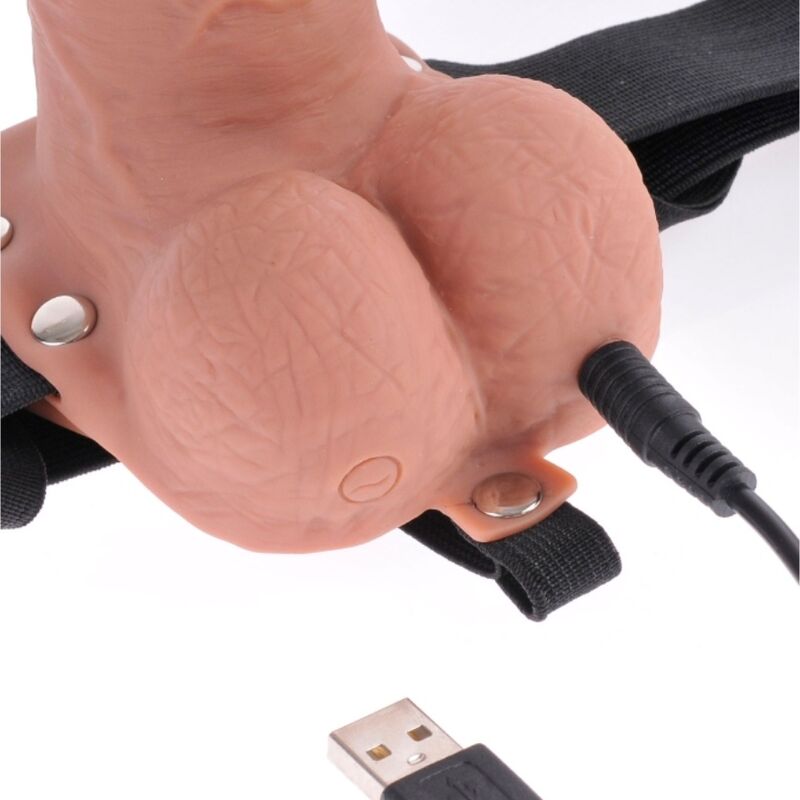 Imbracatura Strapless Vibrante Fetish Fantasy — Dildo 17,8 cm