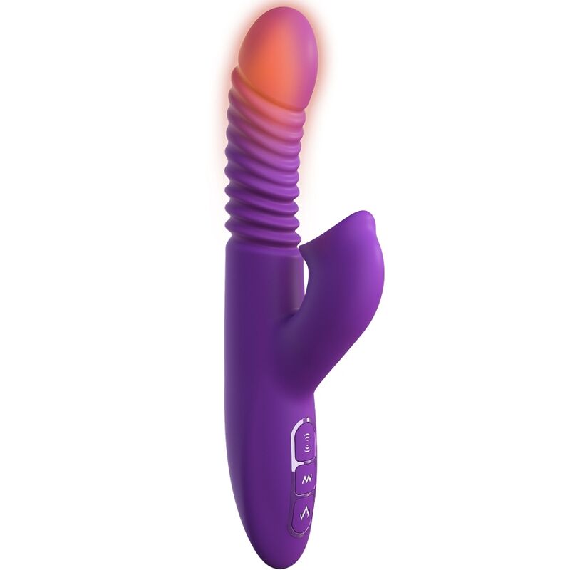 Stimolatore Clitoride Fantasy For Her Heat & Vibra — Viola