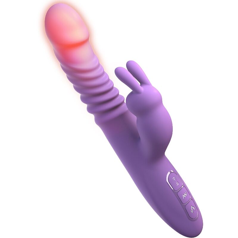 Vibratore Coniglio Fantasy For Her Calore & Vibrazione Viola