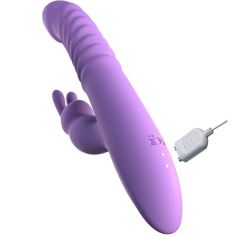 Vibratore Coniglio Fantasy For Her Calore & Vibrazione Viola
