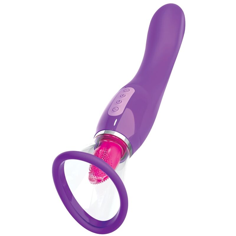 Stimolatore Clitorideo FANTASY FOR HER Linguetta Vibrante — Viola