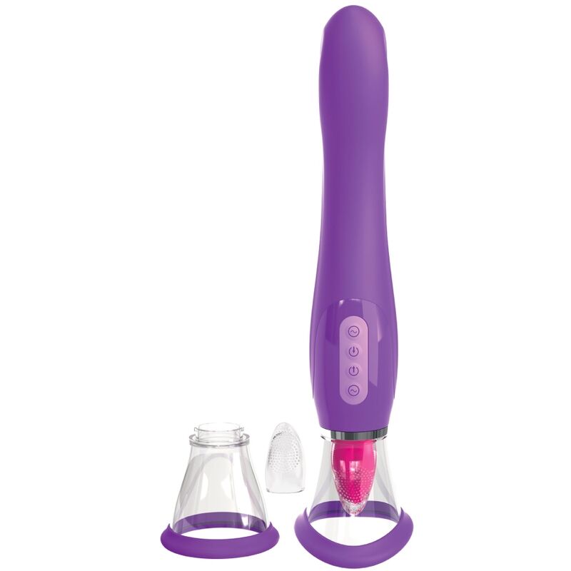 Stimolatore Clitorideo FANTASY FOR HER Linguetta Vibrante — Viola