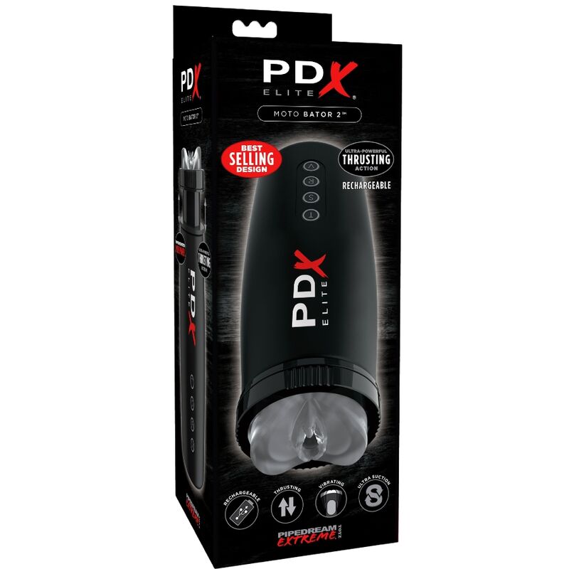 Masturbatore Maschile Ricaricabile PDX Elite Moto-Bator 2