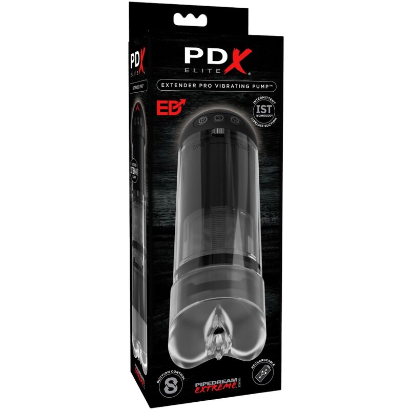 Pompa Pene Vibrante PDX Elite Extender Pro — Stroker