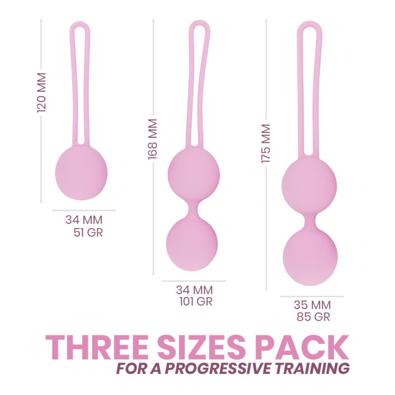 Palline Kegel per Pavimento Pelvico Intimichic Pelvis Health II