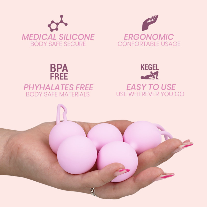 Palline Kegel per Pavimento Pelvico Intimichic Pelvis Health II
