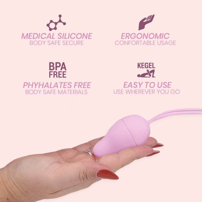 Pallina Vaginale Kegel Intimichic Pelvis Health I 2.0 — Silicone