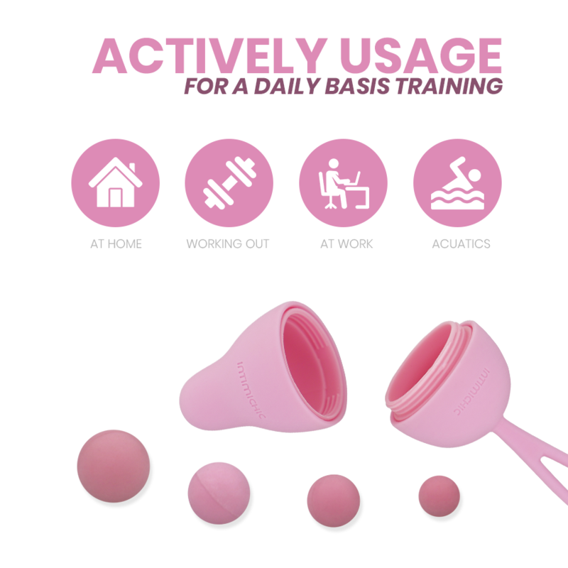 Pallina Vaginale Kegel Intimichic Pelvis Health I 2.0 — Silicone