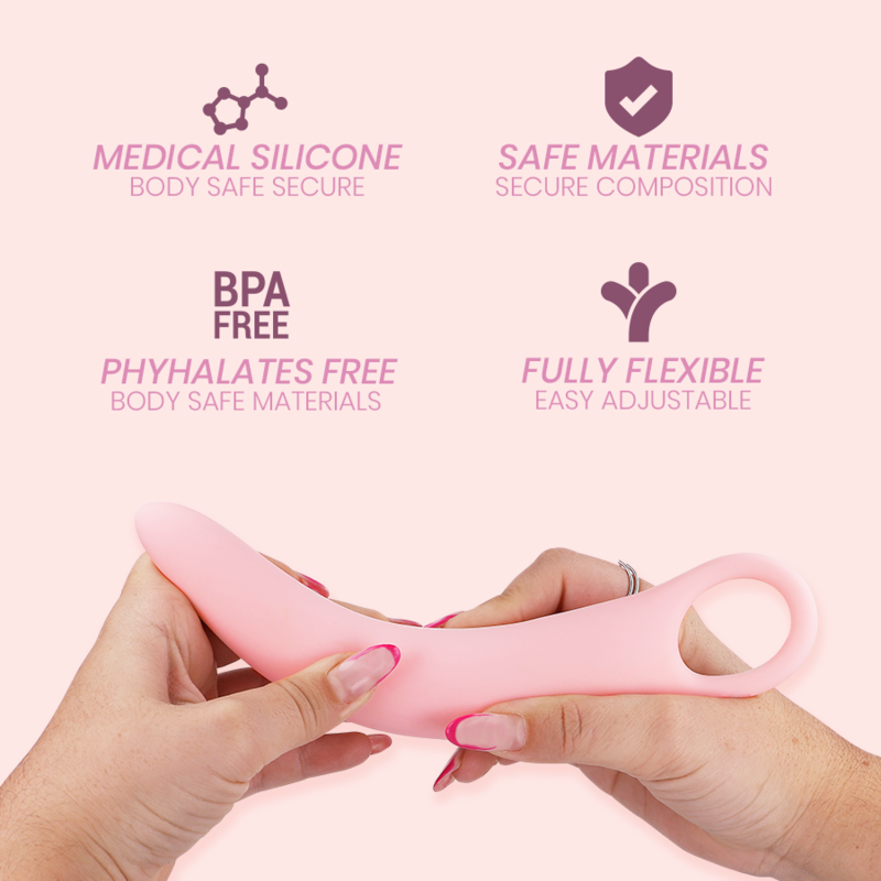 Set Dilatatori Vaginali Intimichic — Silicone Medico, 5 Pz
