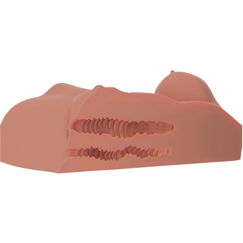 Masturbatore Torso Doppia Entrata PDX Plus Candy — Fanta Flesh