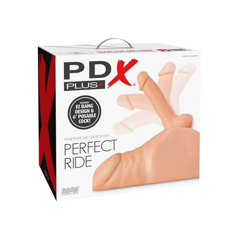Masturbatore Maschile Anale PDX Plus Perfect Ride — Flessibile