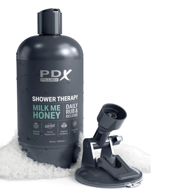 Masturbatore Discreto PDX Plus Shower Therapy Milk Me Honey