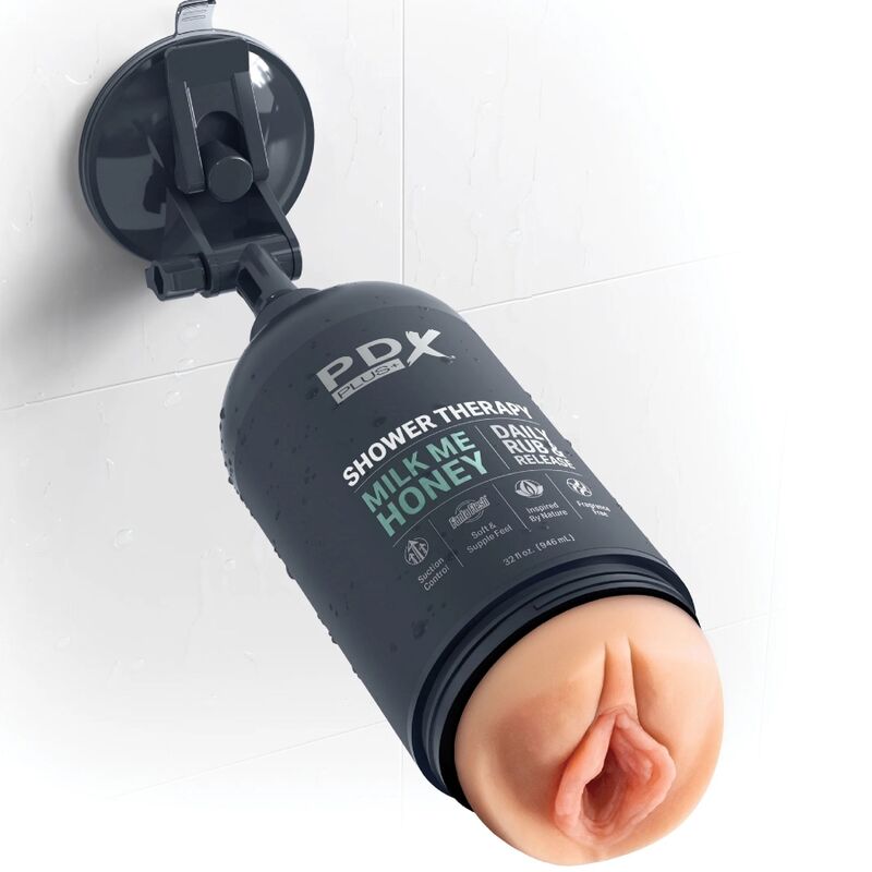 Masturbatore Discreto PDX Plus Shower Therapy Milk Me Honey