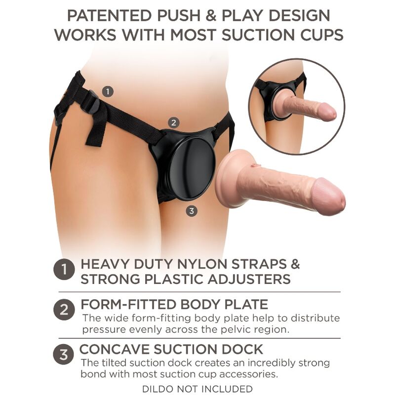 Imbracatura Strapless Regolabile King Cock Elite — Body Dock