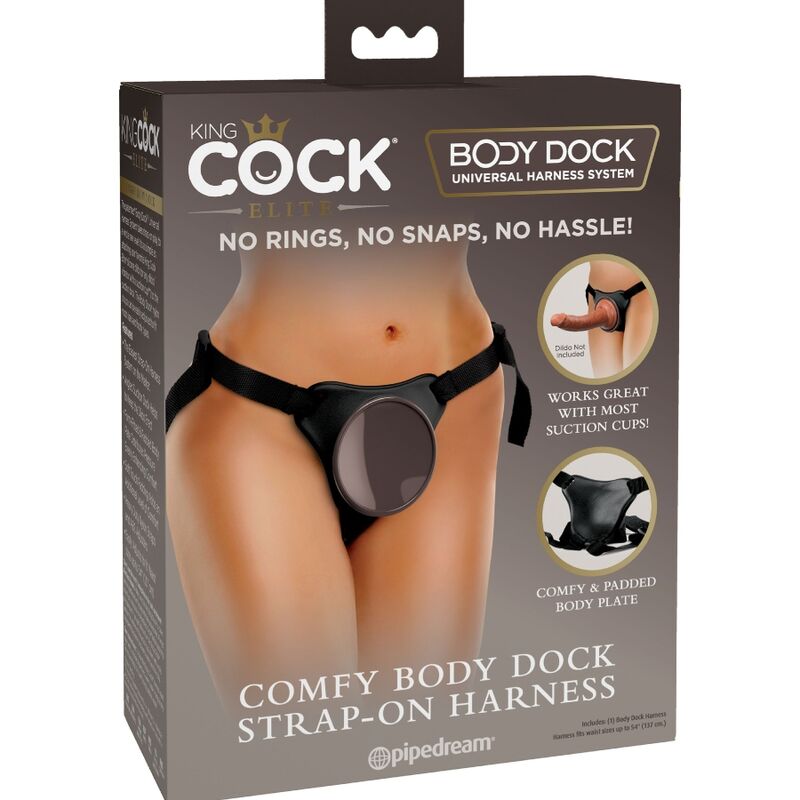 Imbracatura Strap-On Regolabile King Cock Elite Body Dock