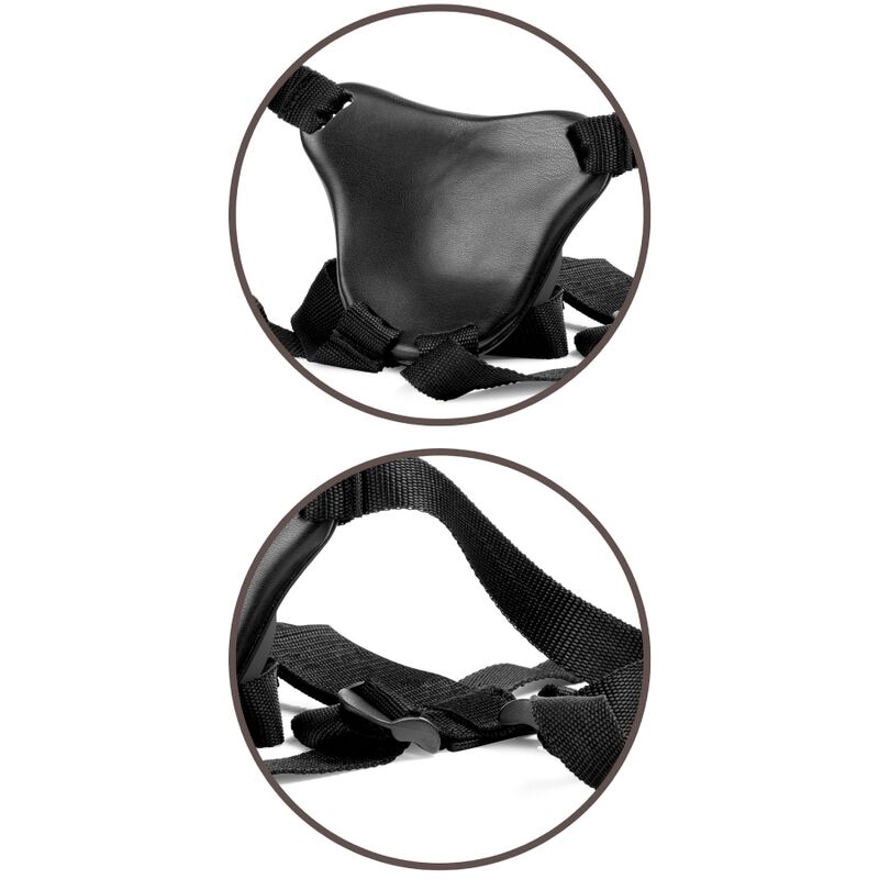 Kit Imbracatura Strapless King Cock Elite — Dildo 20 cm