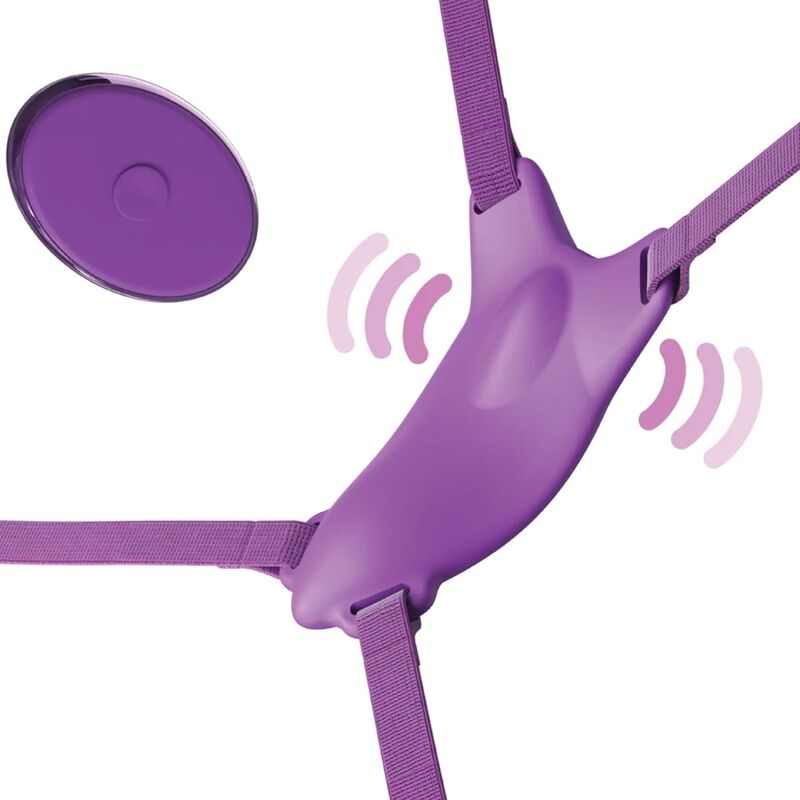 Pettorina Vibrante Fantasy For Her Farfalla Telecomando Viola