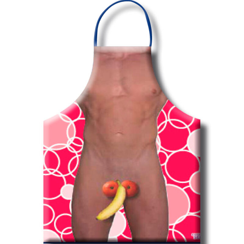 Grembiule Erotico da Uomo Diablo Picante — Stampa Frutta