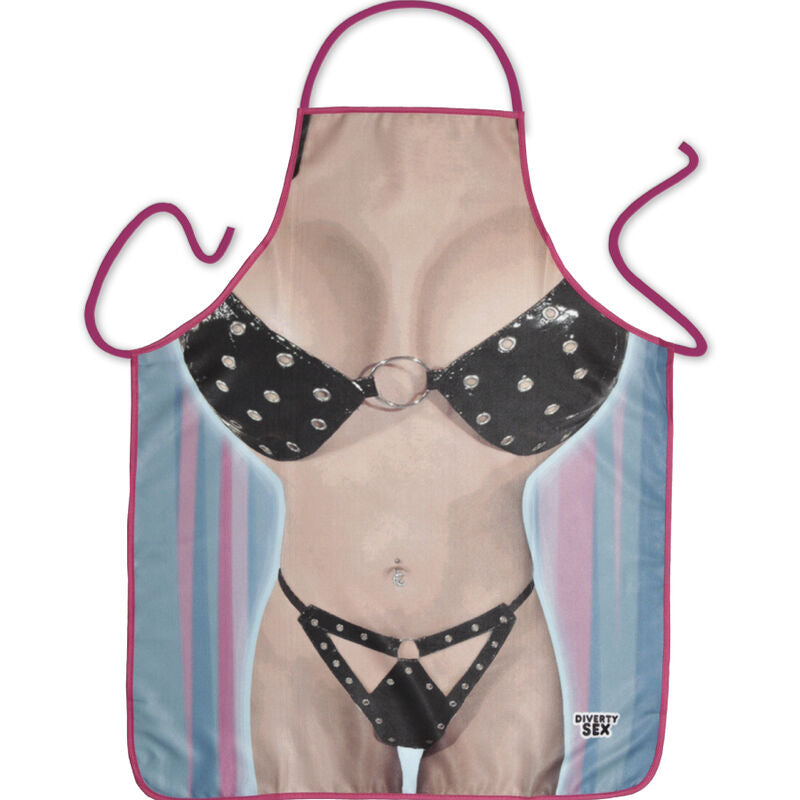 Grembiule Erotico Bikini da Donna Diablo Picante — Poliestere