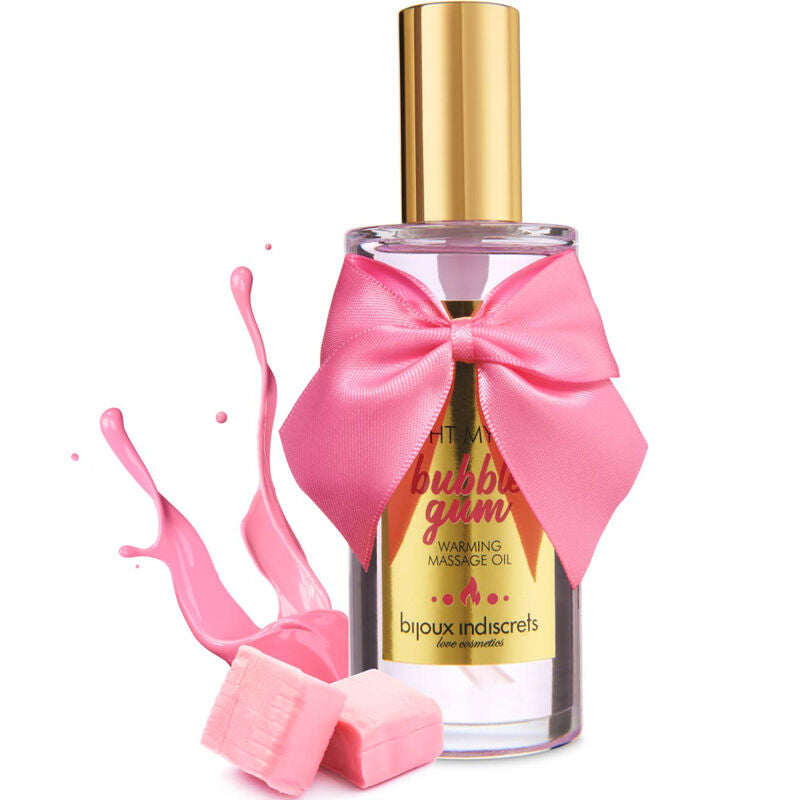 Olio da Massaggio Erotico Effetto Calore Bijoux Light My Fire