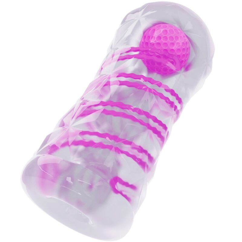 Masturbatore Maschile Rotante Pretty Love Fantasy — Trasparente