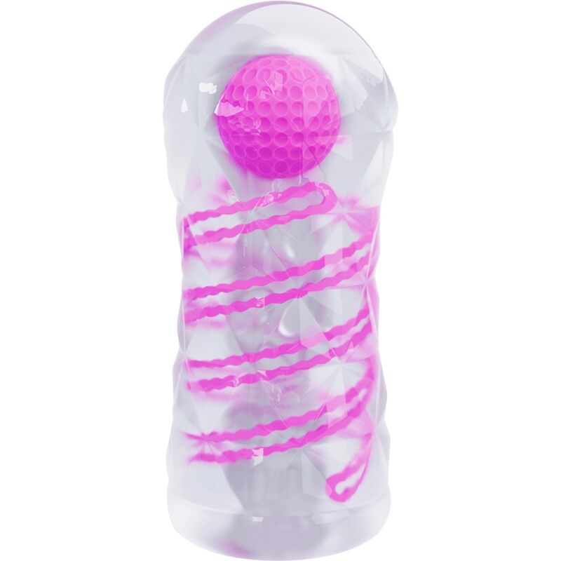 Masturbatore Maschile Rotante Pretty Love Fantasy — Trasparente