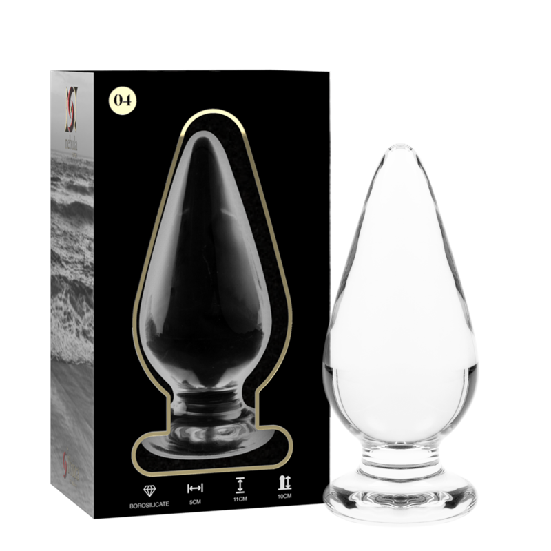 Plug Anale in Vetro Borosilicato Nebula by Ibiza — Mod. 4