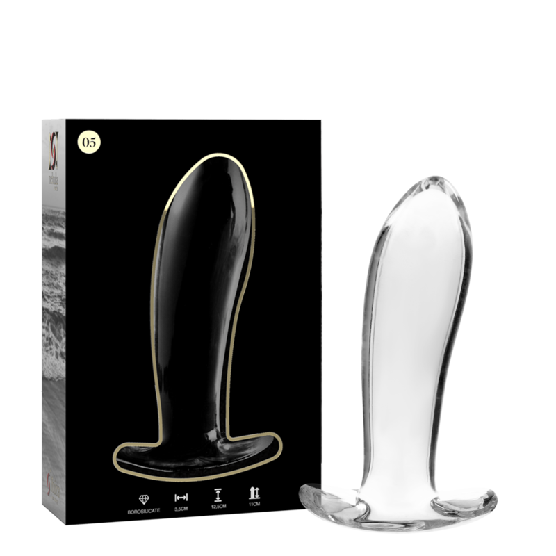 Plug Anale Vetro Borosilicato Nebula Series Modello 5 — 12,5 cm