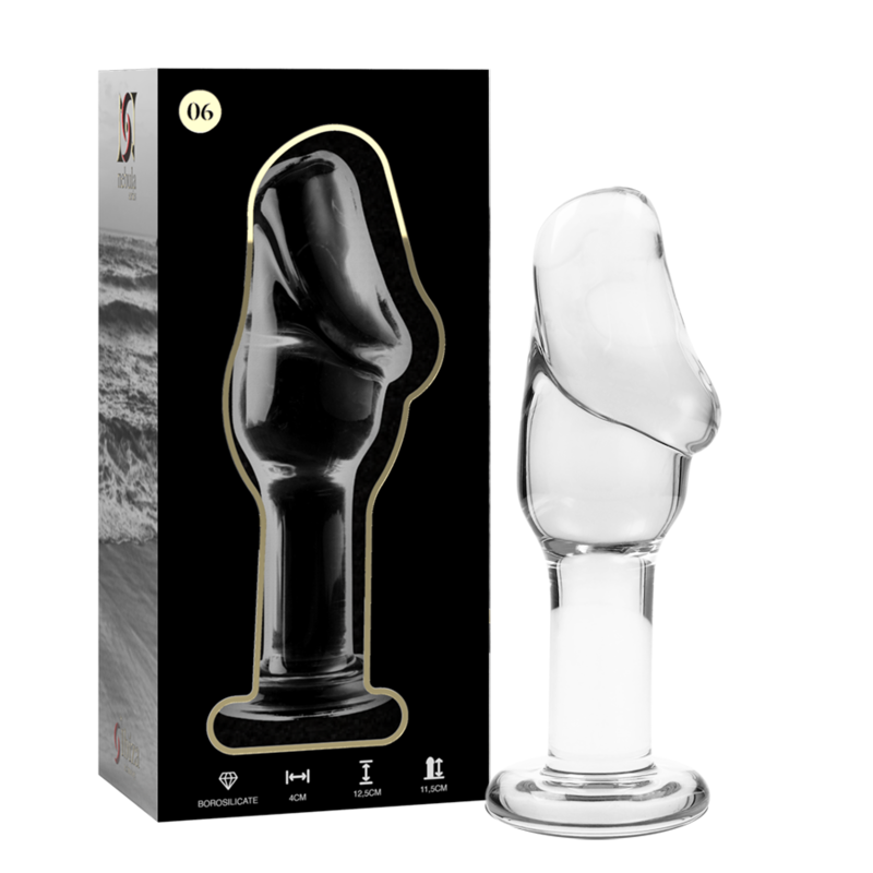 Plug Anale in Vetro Borosilicato Nebula Series Modello 6 — 12,5 cm