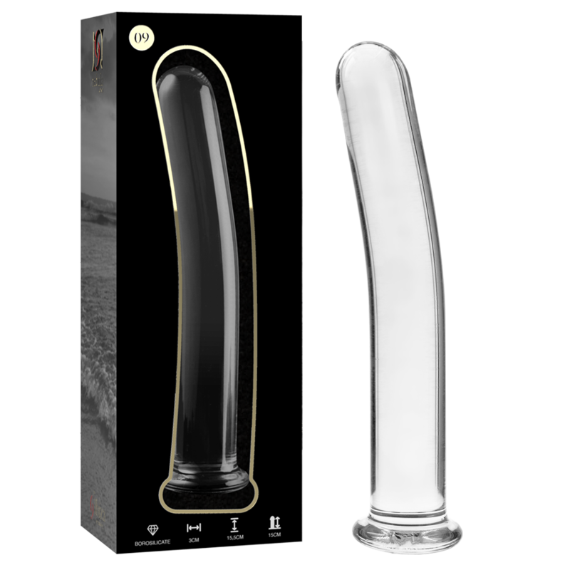 Plug Anale in Vetro Borosilicato Nebula Series Modello 9 — 15,5 cm
