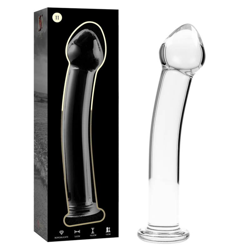 Plug Anale in Vetro Borosilicato Nebula Series Modello 11 — 16 cm