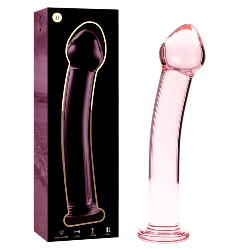 Plug Anale in Vetro Borosilicato Nebula Series Modello 11 — 16 cm