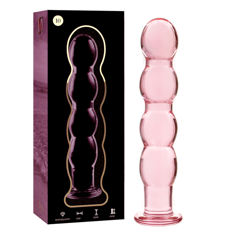Plug Anale in Vetro Borosilicato Nebula by Ibiza — 16.5 cm