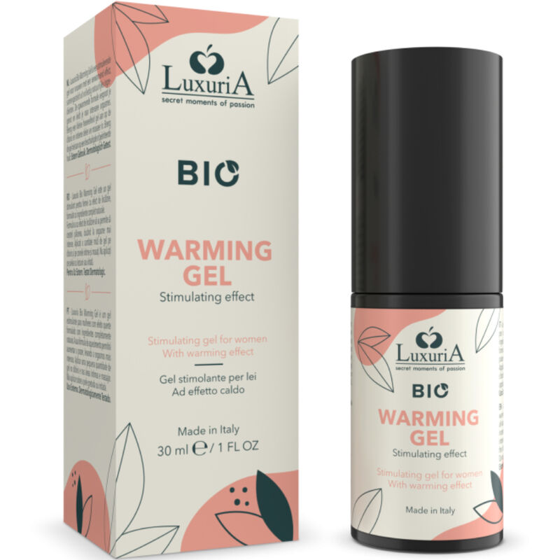 Gel Stimolante Effetto Calore Intimateline Luxuria Bio — 30 ml