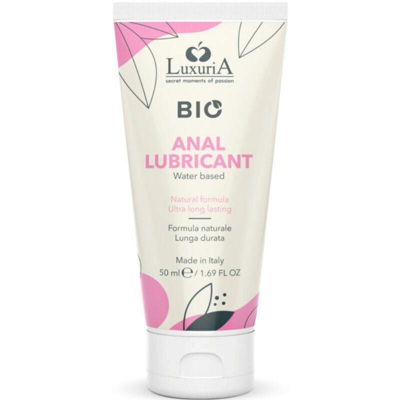 Lubrificante Anale Bio Base Acqua Intimateline Luxuria — 50 ml