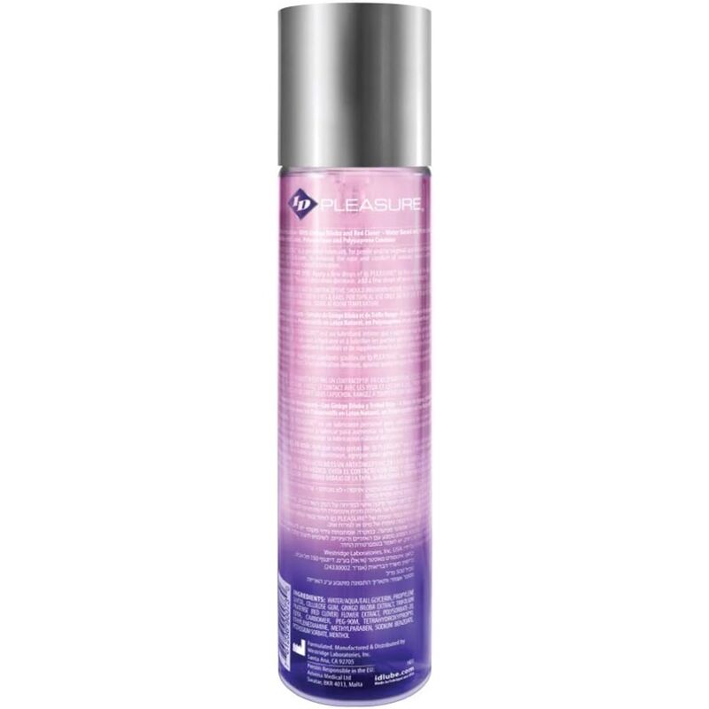 Lubrificante Intimo Base Acqua ID Pleasure Tingling — 500 ml