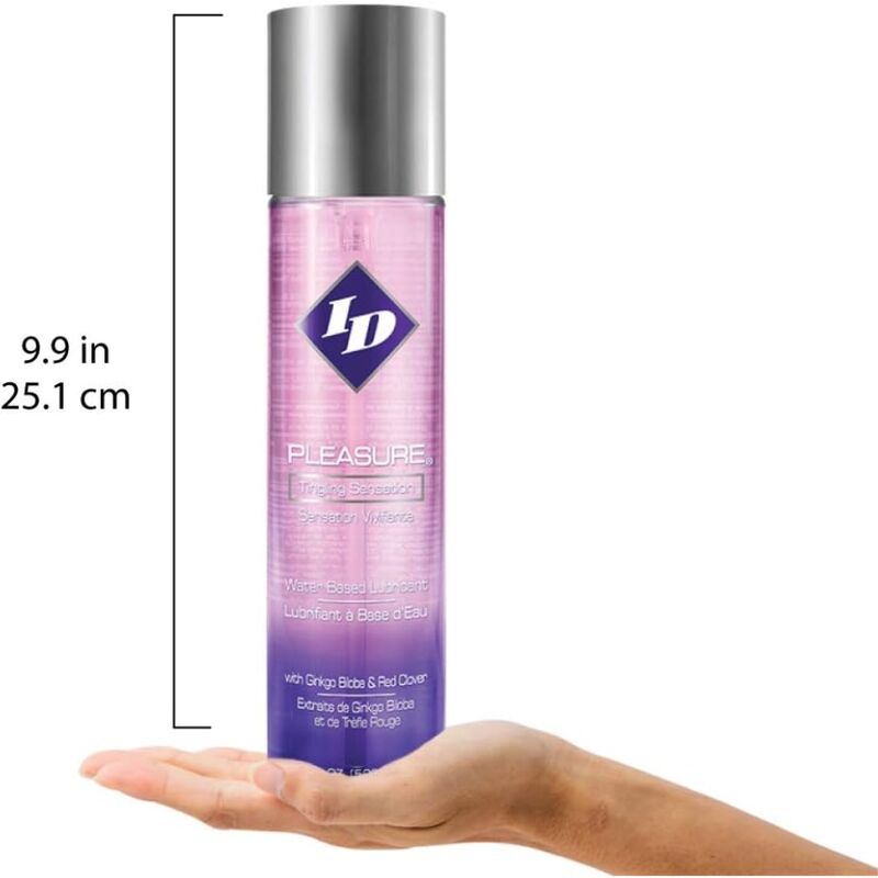 Lubrificante Intimo Base Acqua ID Pleasure Tingling — 500 ml