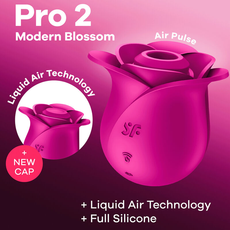 Succhia Clitoride Satisfyer Pro 2 Modern Blossom — Onde di Pressione