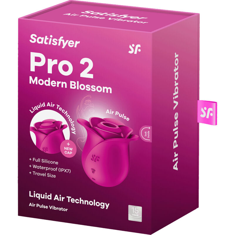 Succhia Clitoride Satisfyer Pro 2 Modern Blossom — Onde di Pressione
