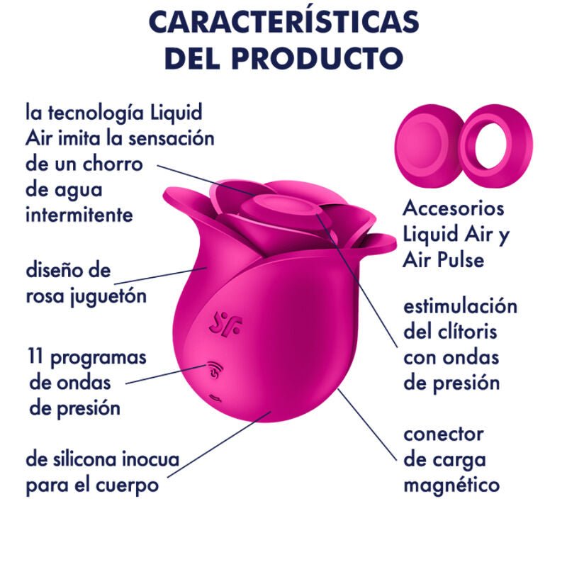 Succhia Clitoride Satisfyer Pro 2 Modern Blossom — Onde di Pressione