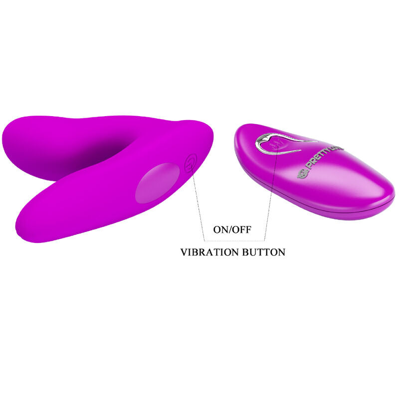Vibratore Rabbit Punto G Pretty Love Melvin — Telecomando